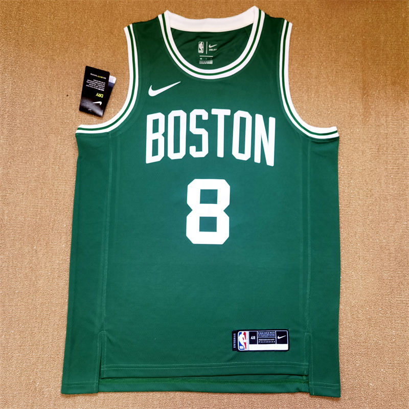 Men Boston Celtics #8 Danilo Gallinari Green Nike 2025 NBA Jersey
